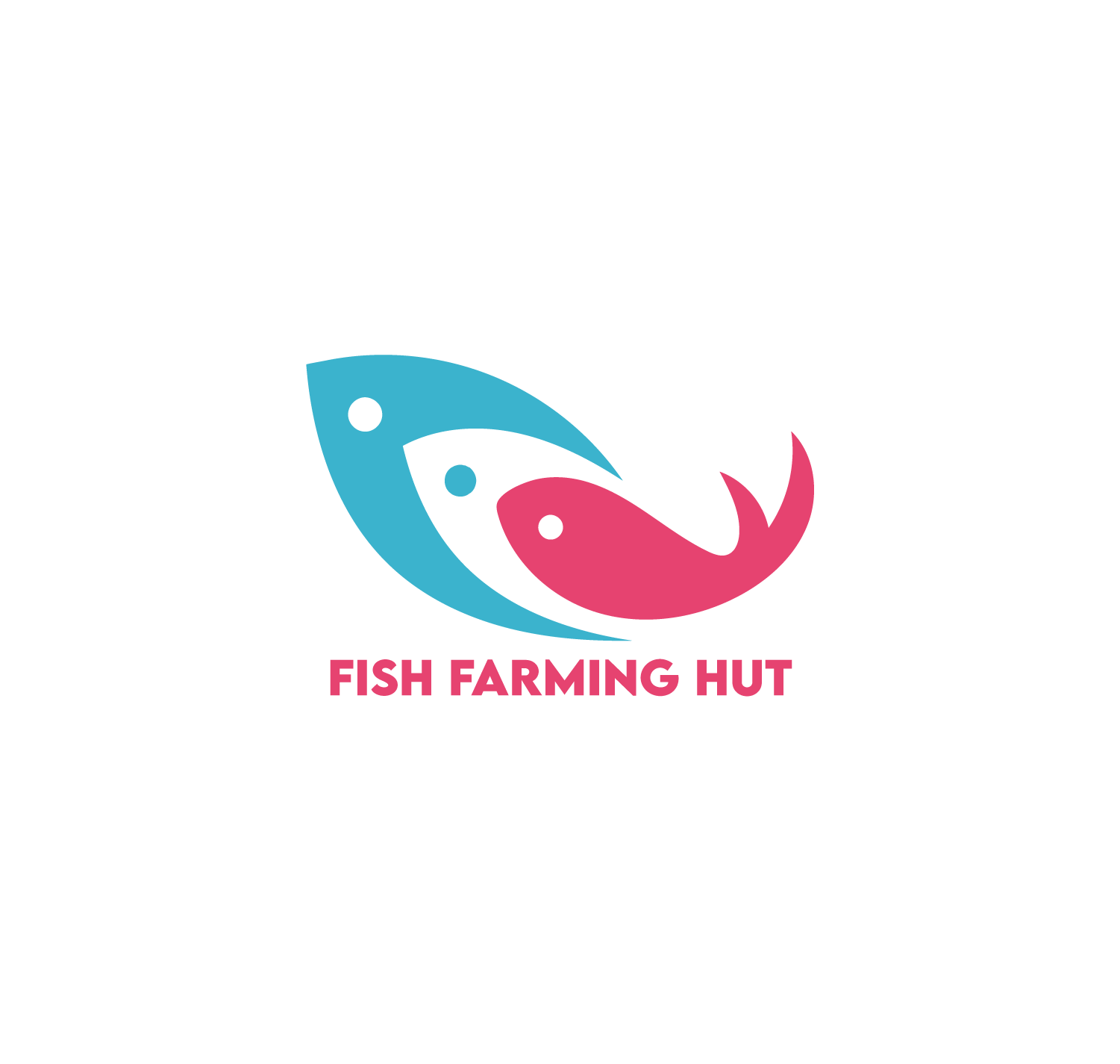 fish farming hut logo